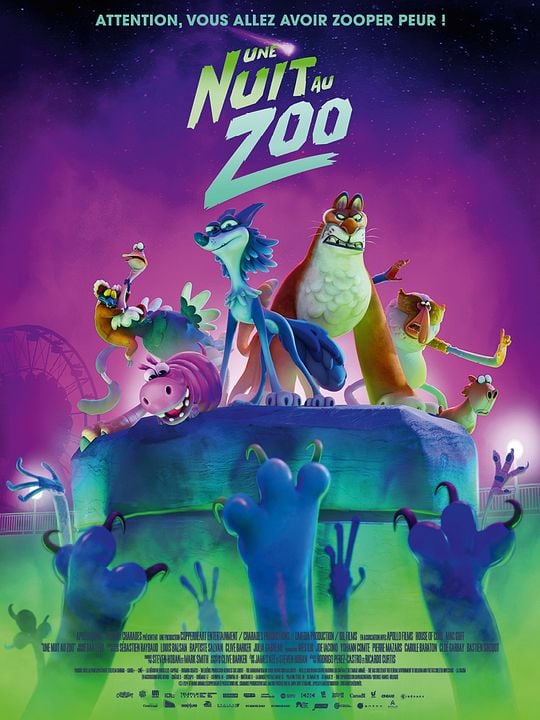 Une nuit au zoo : Affiche