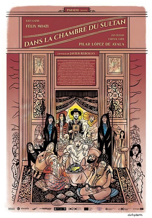Dans la chambre du sultan : Affiche