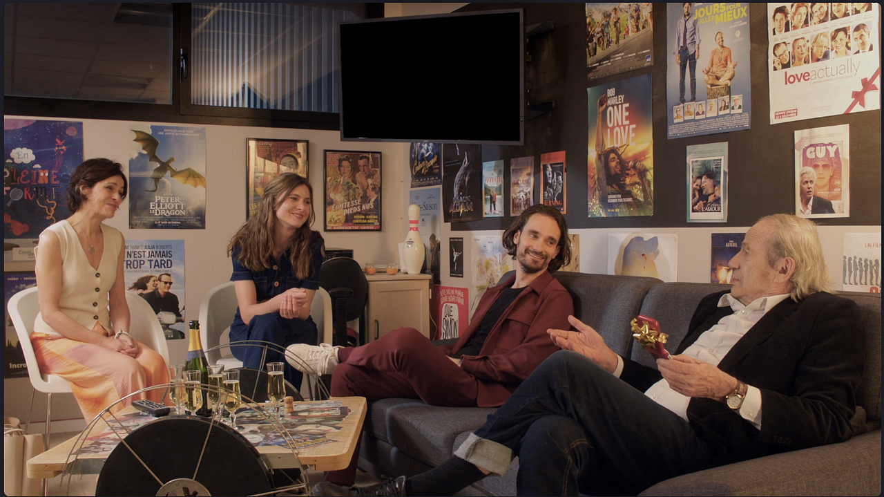 La Tournée : Photo Florian Hessique, Aurore Planas, Patrick Chesnais, Hélène Bizot