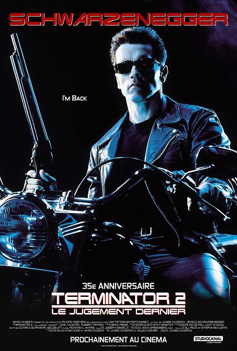 Affiche du film Terminator 2 : le Jugement Dernier - Photo 1 sur 39 -  AlloCiné