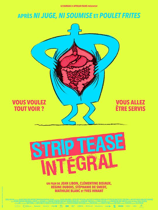 Strip-tease intégral : Affiche