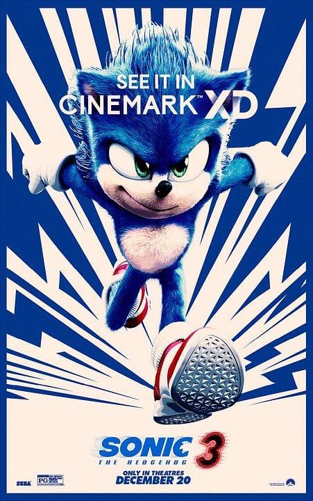 Sonic 3 - le film : Affiche