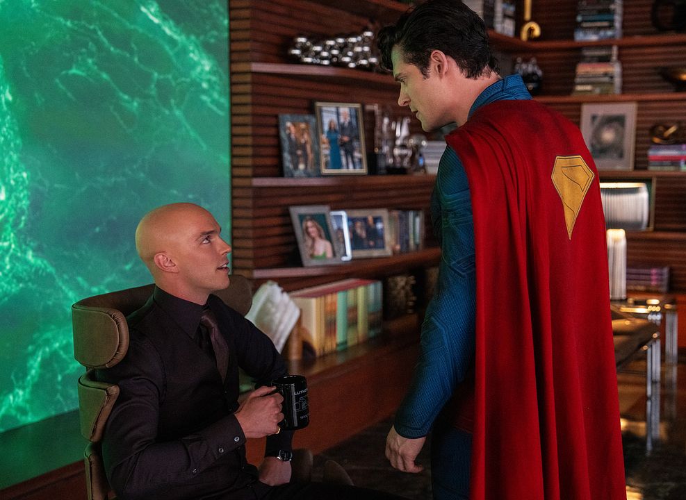 Superman : Photo David Corenswet, Nicholas Hoult