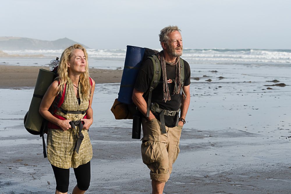 The Salt Path : Photo Jason Isaacs, Gillian Anderson