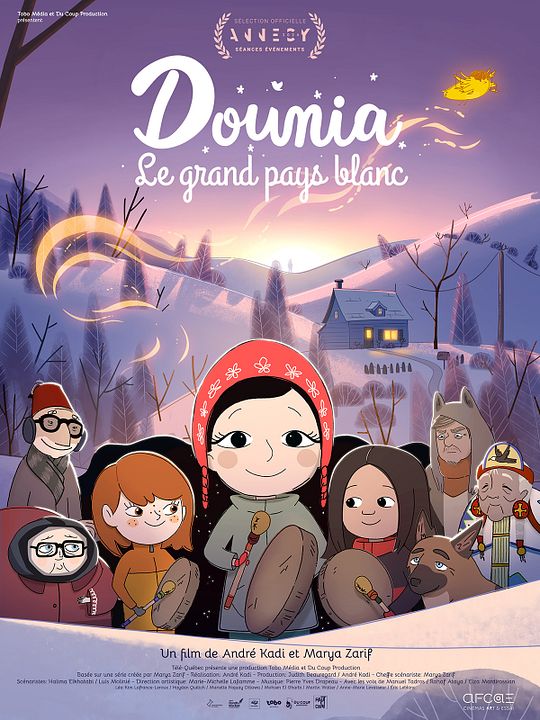 Dounia, le grand pays blanc : Affiche
