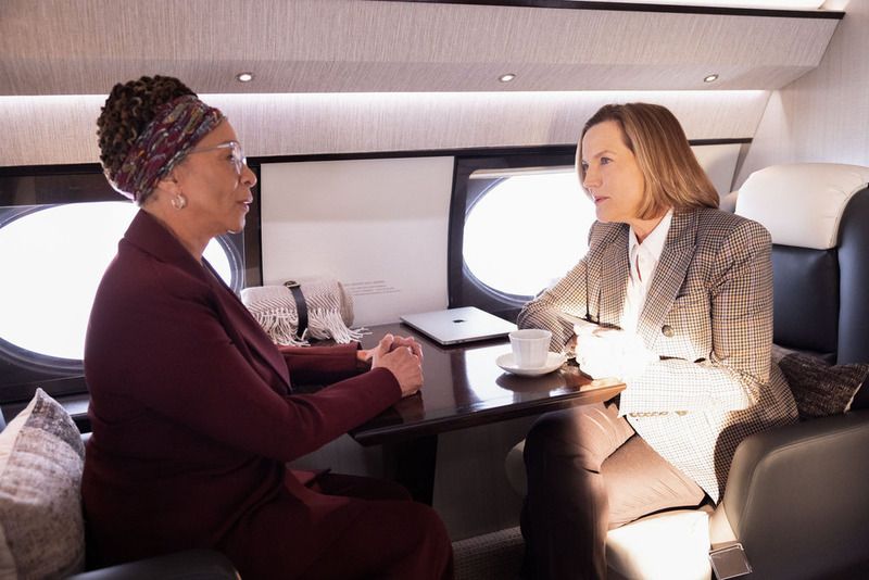 Chicago Med : Photo Orlagh Cassidy, S. Epatha Merkerson