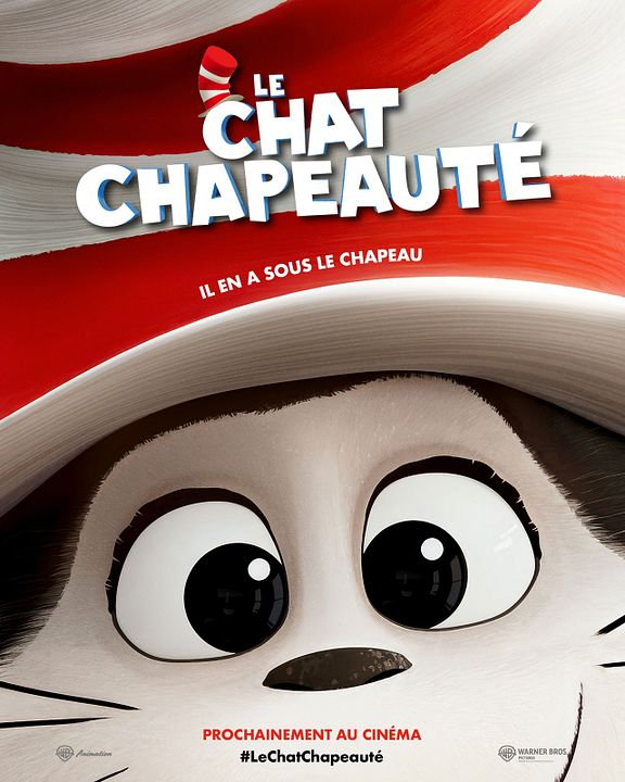 Le Chat chapeauté : Affiche