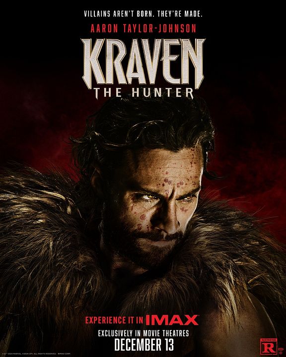 Kraven The Hunter : Affiche