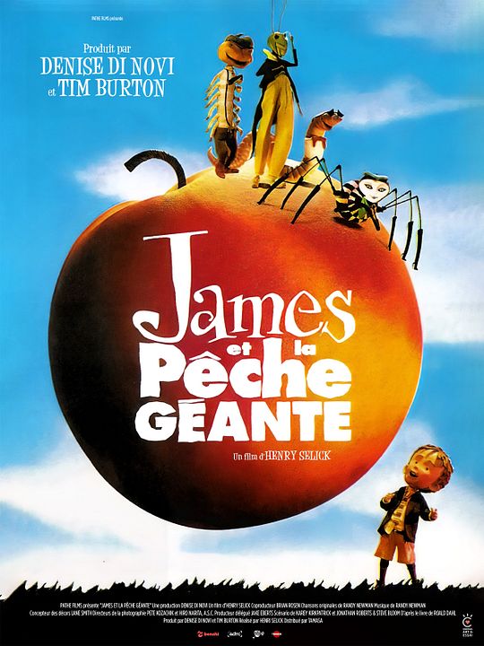 James et la pêche géante : Affiche