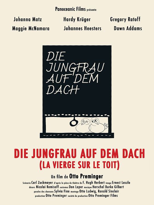 La Vierge sur le toit : Affiche