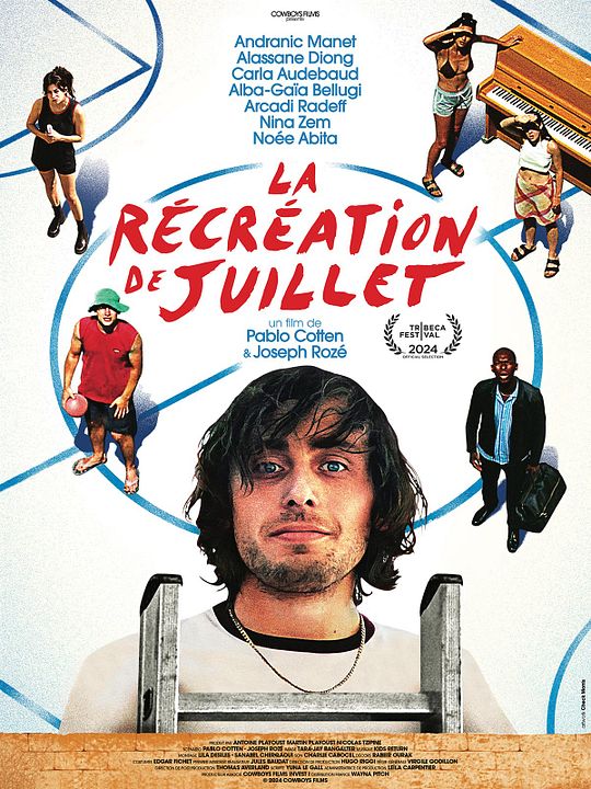 La Récréation de juillet : Affiche