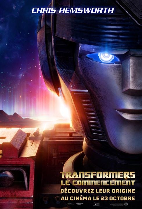 Transformers : le commencement : Affiche