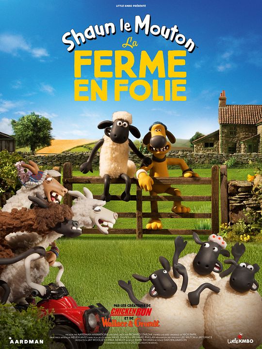 Shaun le Mouton : la ferme en folie : Affiche