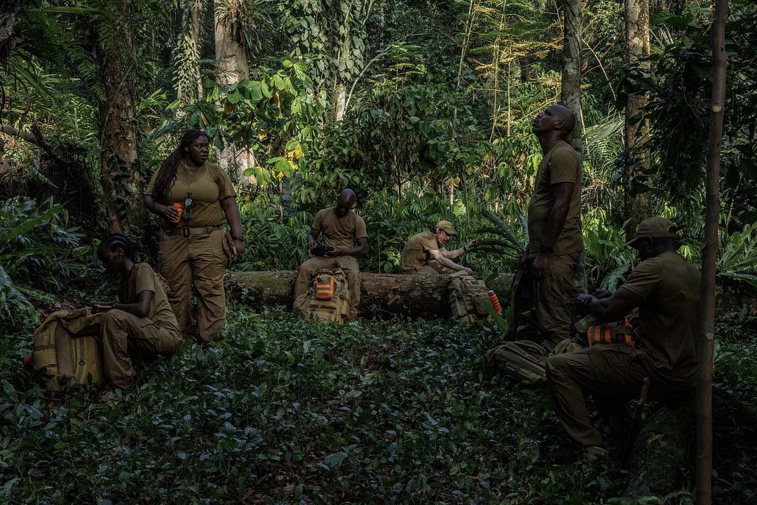 Le Grand déplacement : Photo Alassane Diong, Reda Kateb, Jean-Pascal Zadi, Jean-Claude Muaka, Déborah Lukumuena