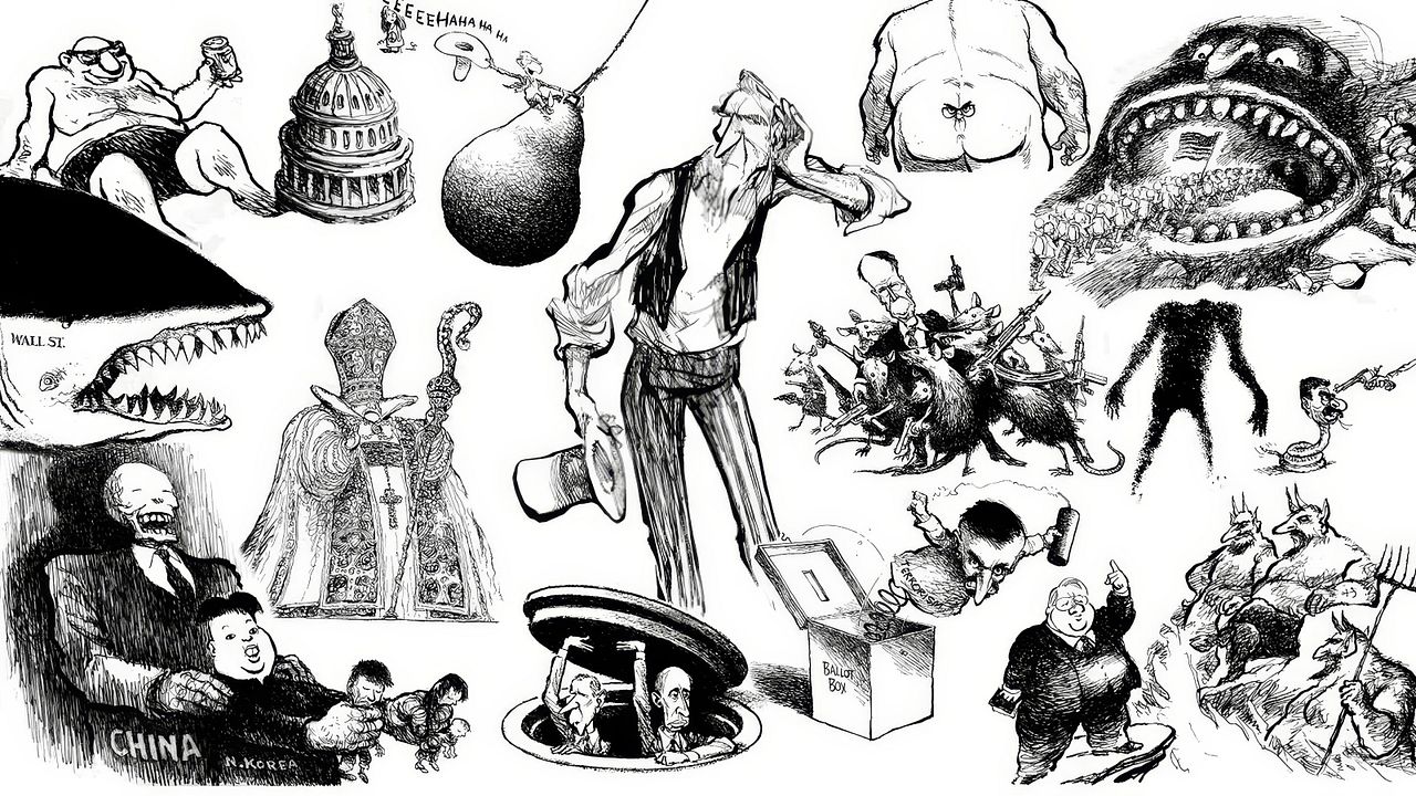 A Savage Art: The Life & Cartoons of Pat Oliphant : Photo