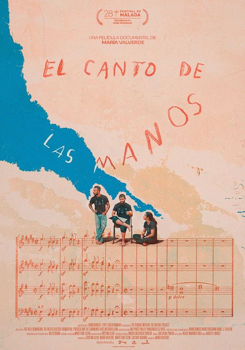 El canto de las manos : Affiche