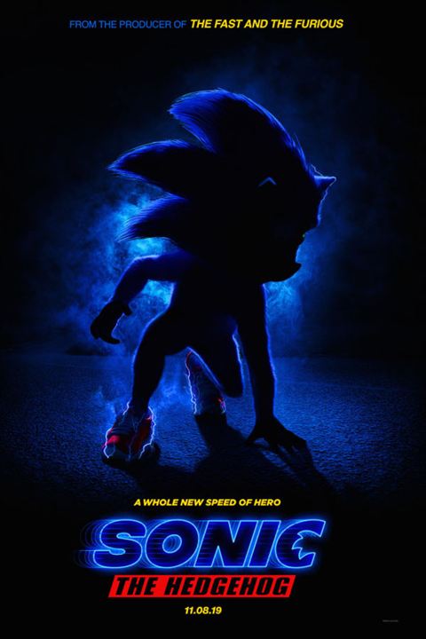 Sonic le film : Affiche