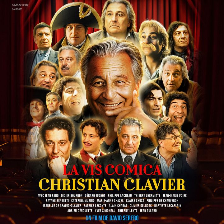 Christian Clavier: La Vis Comica : Affiche