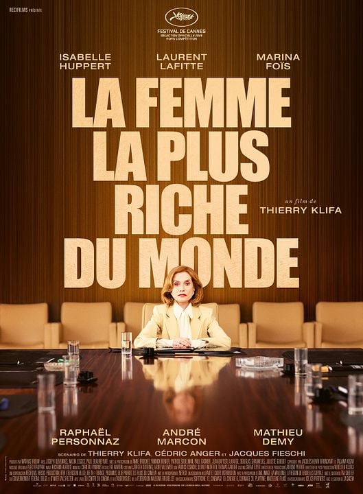 La Femme la plus riche du Monde : Affiche