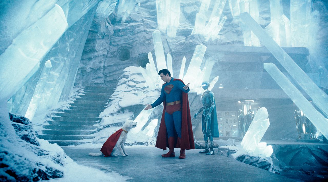 Superman : Photo David Corenswet