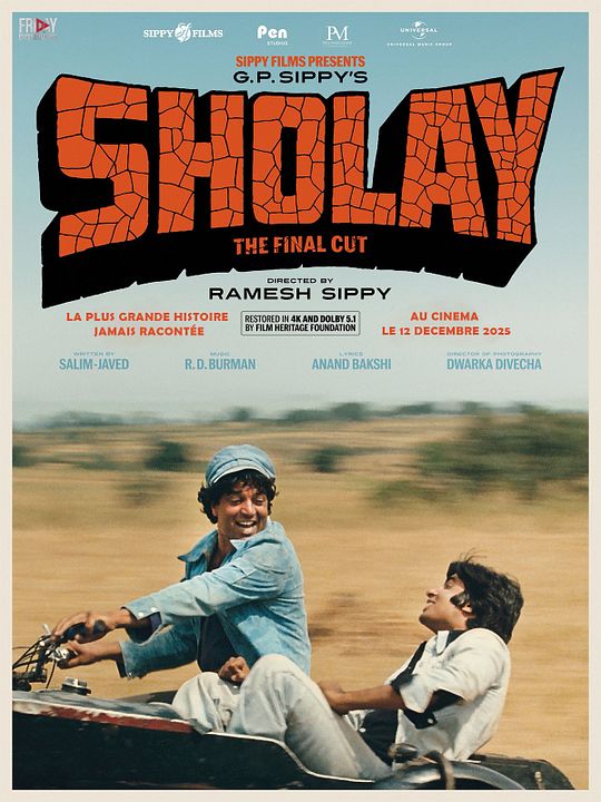 Sholay : Affiche