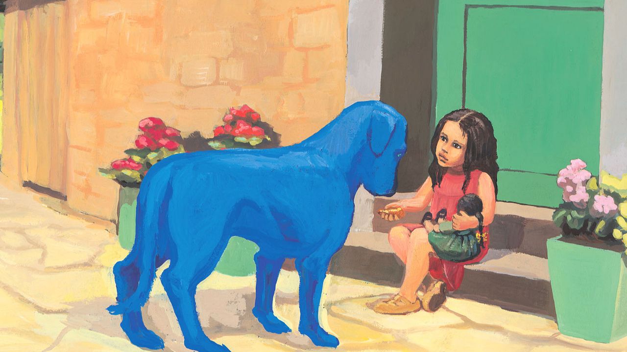 Chien bleu et autres belles histoires de l'école des loisirs : Photo