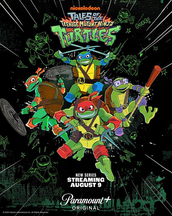 Tales of The Teenage Mutant Ninja Turtles : Affiche