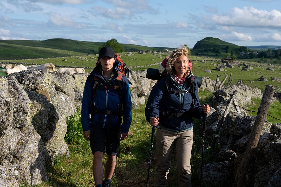 Compostelle : Photo Julien Le Berre, Alexandra Lamy