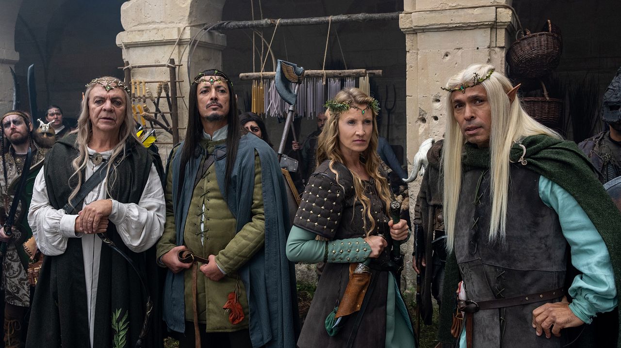 Le Roi du Game : Photo Hafid F. Benamar, Marc Labreche, Eric Judor, Alexandra Lamy