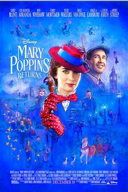 Le Retour de Mary Poppins : Affiche