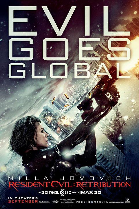 Resident Evil: Retribution : Affiche