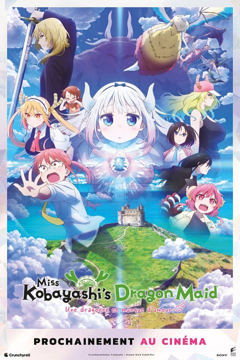 Miss Kobayashi's Dragon Maid : une dragonne en manque d'amour : Affiche
