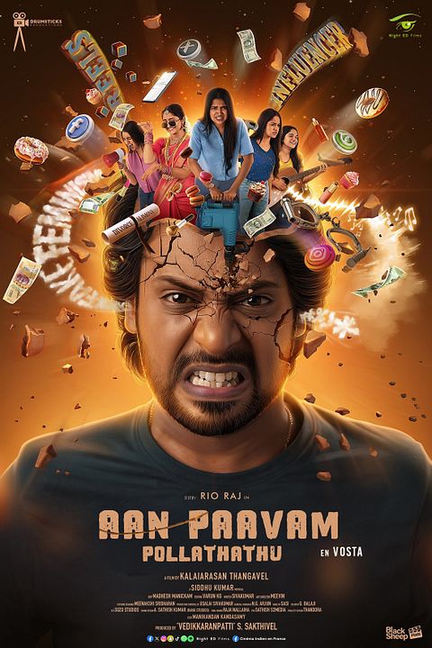 Aan Paavam Pollathathu : Affiche