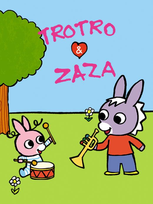 Trotro et Zaza : Affiche