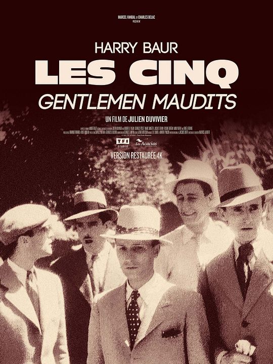 Les Cinq Gentlemen maudits : Affiche