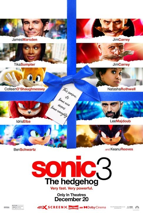 Sonic 3 - le film : Affiche