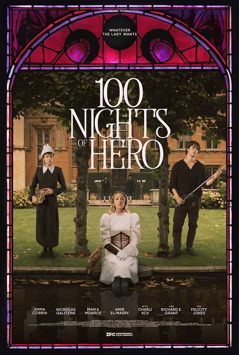 Les 100 nuits de Héro : Affiche