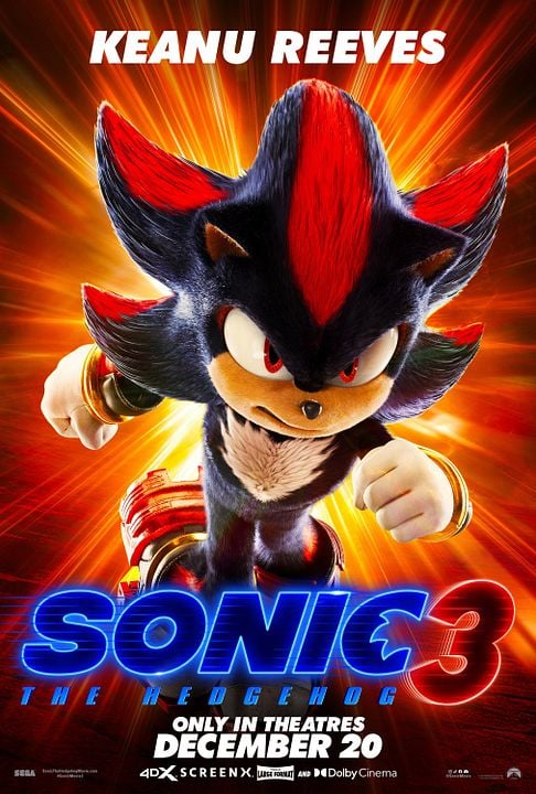 Sonic 3 - le film : Affiche