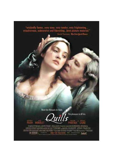 Quills - la plume et le sang : Affiche Philip Kaufman