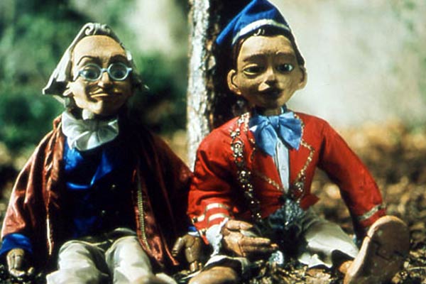Pinocchio et Gepetto : Photo Michael Anderson