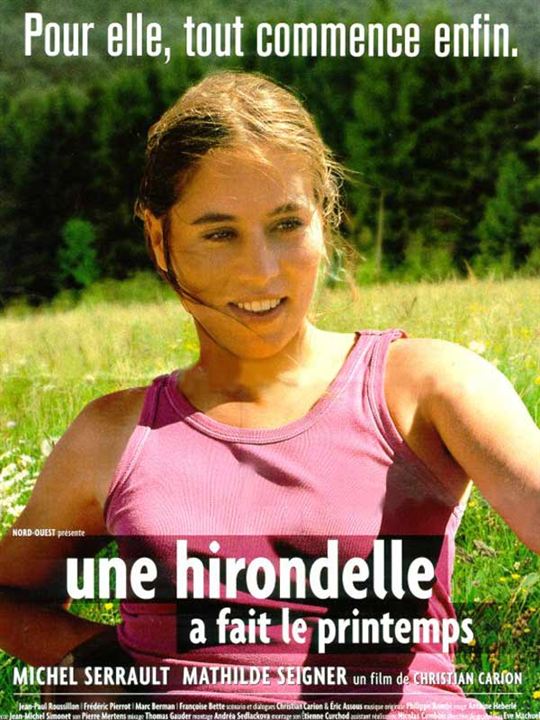 Une hirondelle a fait le printemps : Affiche