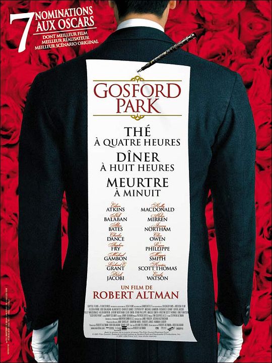 Gosford Park : Affiche