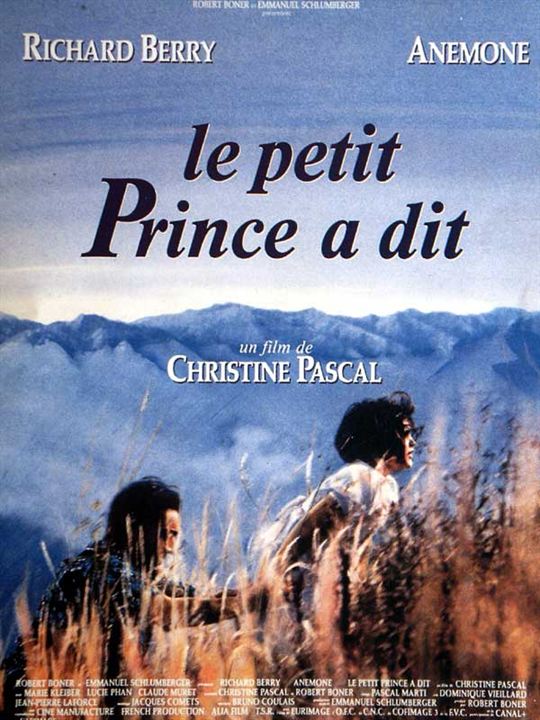 Le petit prince a dit : Affiche Christine Pascal