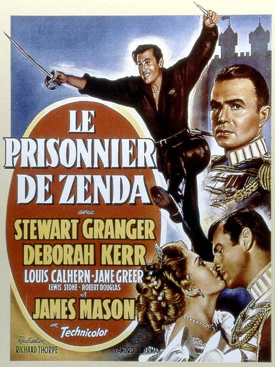 Le Prisonnier de Zenda : Affiche