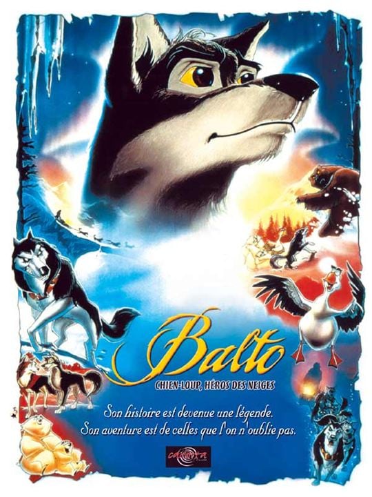 Balto chien-loup, héros des neiges : Affiche