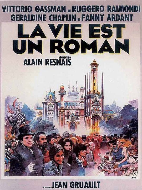 La Vie est un roman : Affiche