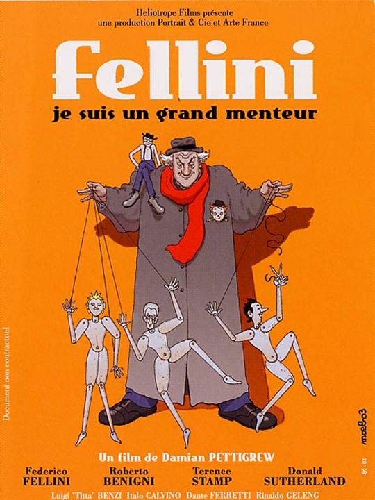 Fellini - je suis un grand menteur : Affiche