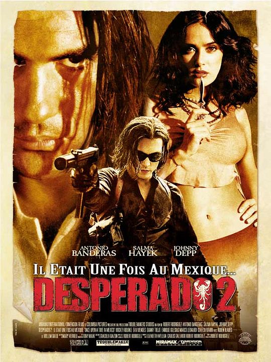 Desperado 2 - Il était une fois au Mexique : Affiche