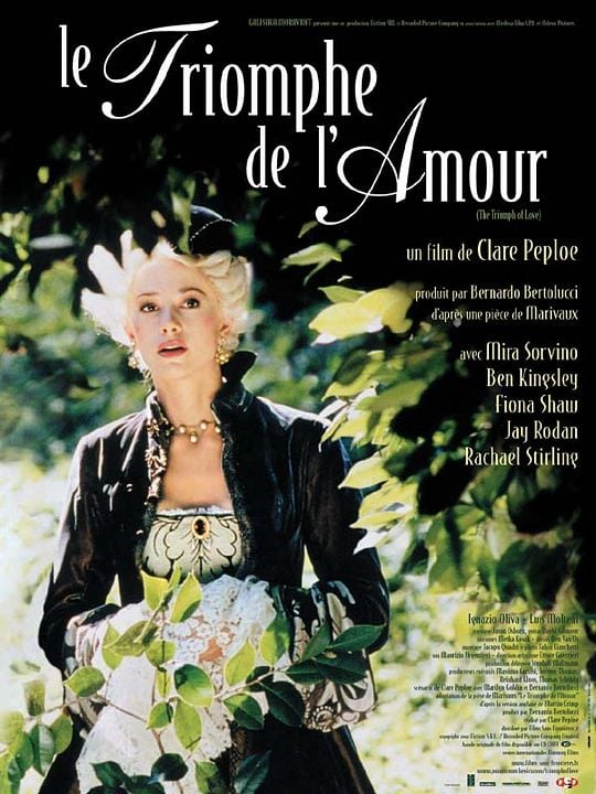 Le Triomphe de l'amour : Affiche