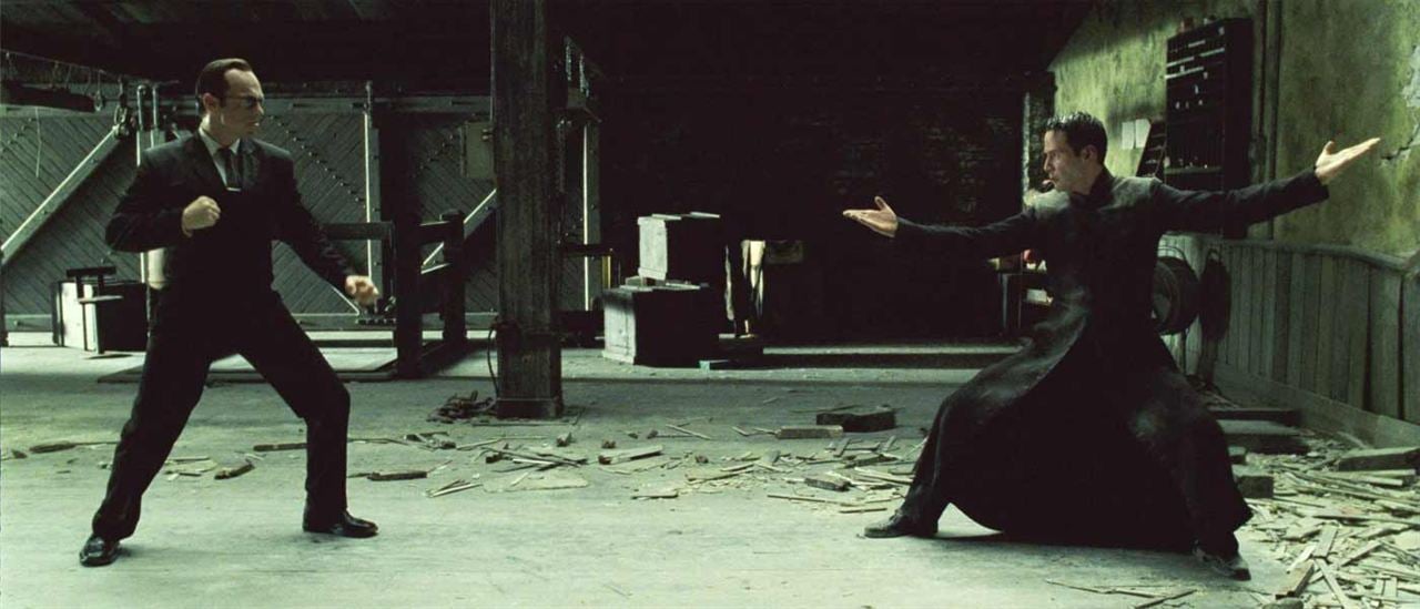 Matrix Revolutions : Photo Hugo Weaving, Keanu Reeves